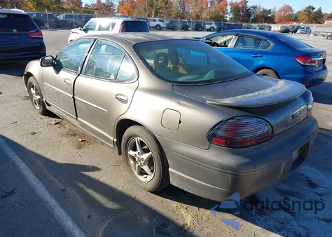 2000 Pontiac Grand Prix Gt z USA, uszkodzony, nr VIN 1G2WP52K8YF182271
